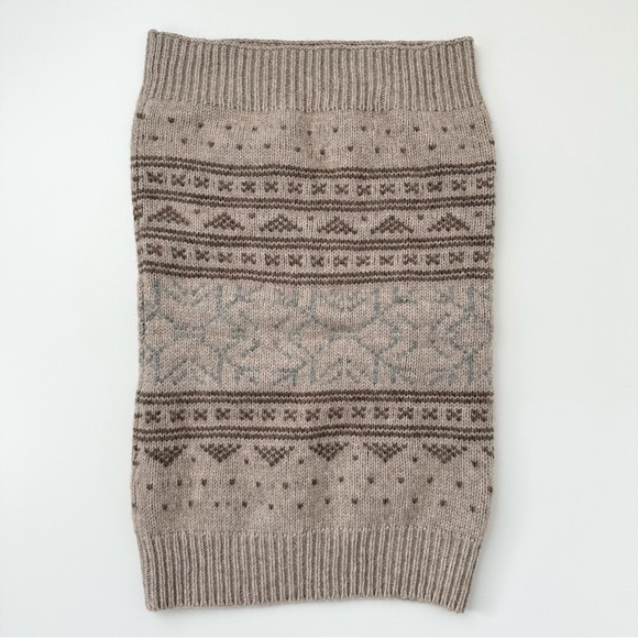 ALLSAINTS Wool Linen Knit Scarf - Picture 4 of 4